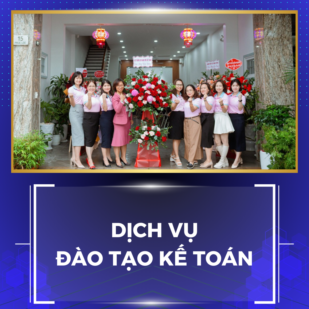 DỊCH VỤ ĐÀO TẠO KÉ TOÁN