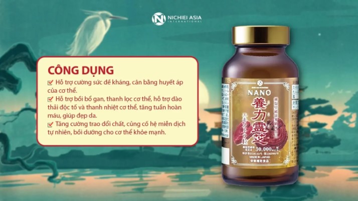 Nấm Linh Chi Đỏ NANO NOURISHING REISHI